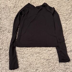 lululemon athletica Classic Black Long Sleeve Tee